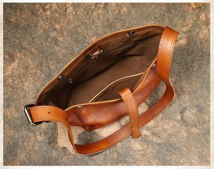 Womens Black Leather Hobo Crossbody Purse Shoulder Bag For Women