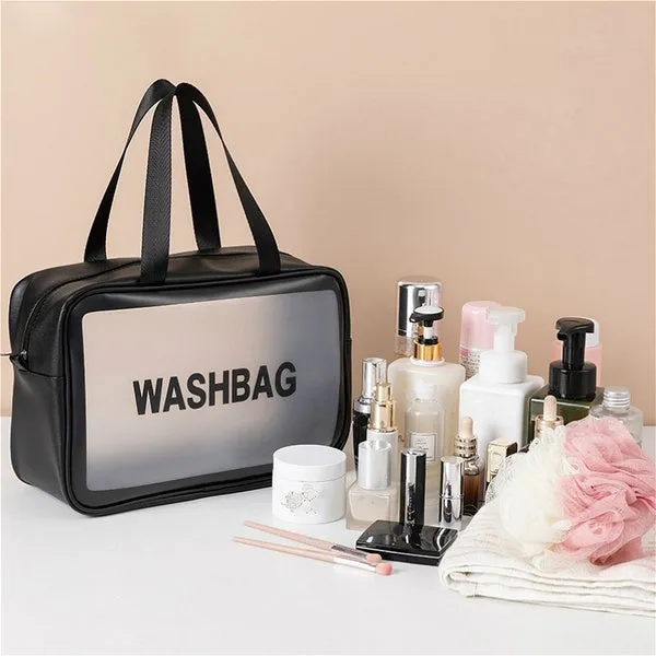 Women's Frosted Waterproof Cosmetic Bag