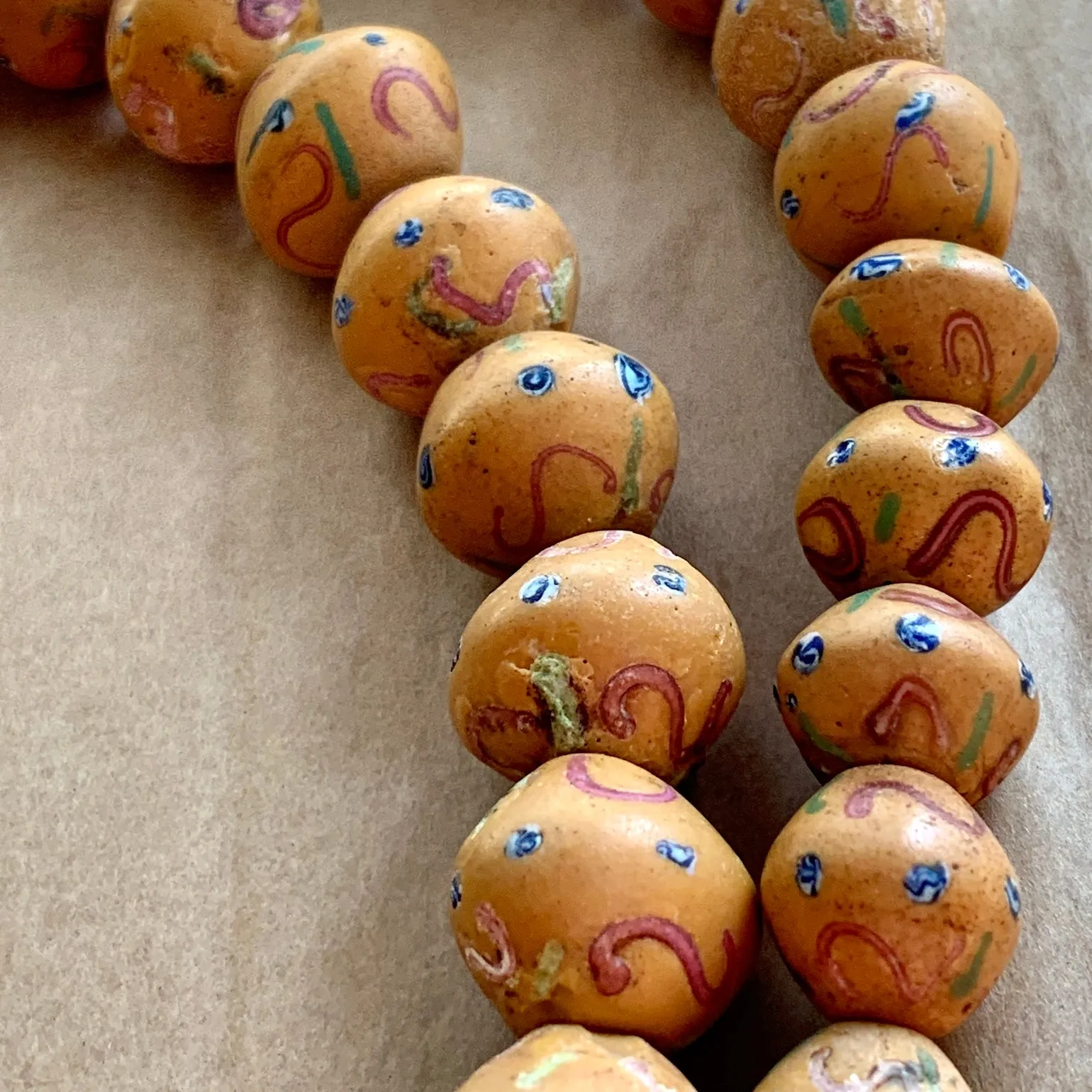 Yellow King Bead Strand